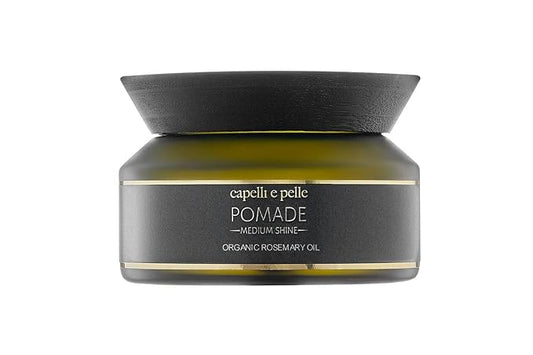 POMADE, With Rosemary Oil -Medium Hold & Shine - Hair Pomade for Black Men & Women to define Waves, Dreadlocks & Braids - Rosemary Oil with Fragrance -Hair Growth & Scalp Care- 100ml