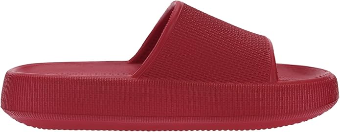 BRONAX Pillow Slippers for Women and Men | House Slides Shower Sandals | Cushioned Thick Sole