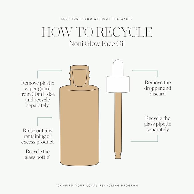 KORA Organics Noni Glow Hydrating Face Oil with Rosehip, Gua Sha Oil, Certified Organic, Cruelty Free, 0.34 fl oz