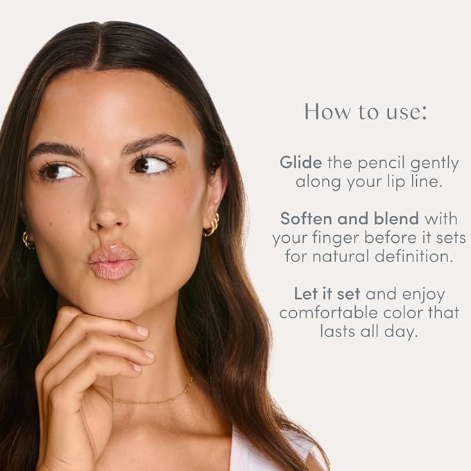 Ravie Beauty Soft Definition™ Longwear Lip Liner – Smudge-Resistant, Waterproof Precision Pencil for Effortless Shaping – Vegan & Cruelty-Free All-Day Wear Lip Definition (Mocha)