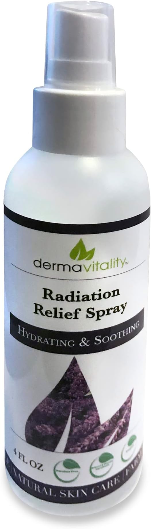 UltimateVitality Radiation Burn Relief Spray - Calendula Spray for Radiation Treatment, Natural Organic Plant Based Moisturizing Soothing Relief for Itchy, Sensitive Skin – 4 Ounces