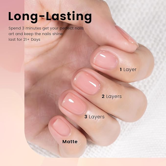 RARJSM Nude Gel Nail Polish Pale Red Neutral Skin Tone Color Sheer Jelly Gel Polish 1PC 15ml Single Bottle Cream Transparent Pink Nail GelPolish Soak off UV LED Cured for Home Salon DIY Manicure