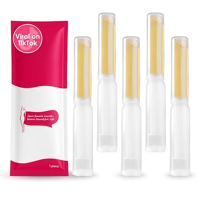 Women's Intimate Care Gel – Enhances Firm Feel & Comfort | Probiotic & Herbal Formula | pH Balanced Daily Hygiene & Odor Control | Gentle Moisturizing Feminine Wash with Applicator (5 PACK)