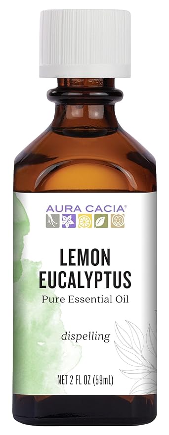 Aura Cacia Essential Oil, Awakening Lemon Eucalyptus, 2 Fluid Ounce
