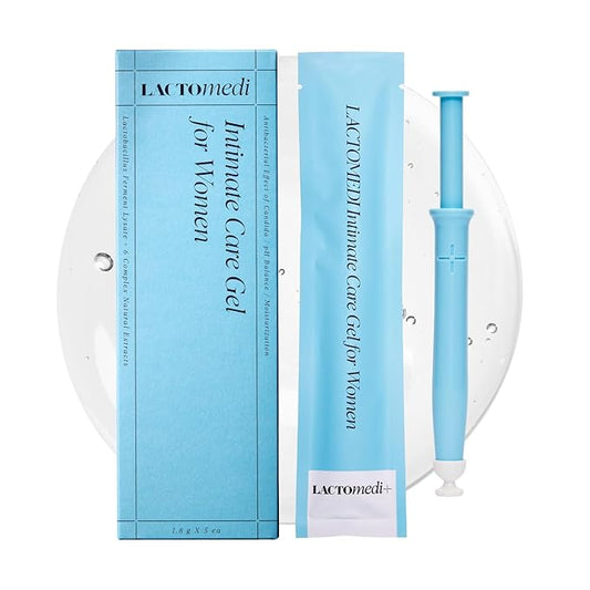 LACTOMEDI Intimate Care Gel | 5-Day Package | Vaginal Probiotics Applicator | Yeast Infection and BV Care | pH Balance | Itchiness and Unpleasant Odor | 1Box x 5pcs