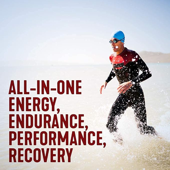 3-in-1 Endurance and Recovery, Hydration, BCAA, Electrolyte Enhanced Drink (Wild Berry)…