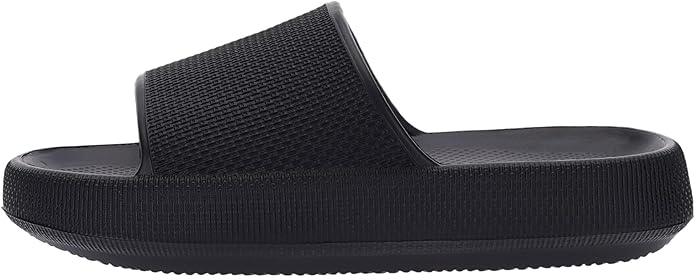 BRONAX Pillow Slippers for Women and Men | House Slides Shower Sandals | Cushioned Thick Sole