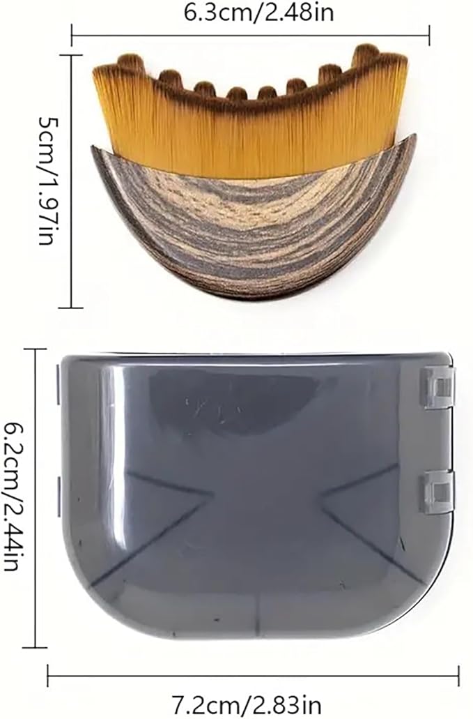 New Lymphatic Contour Face Brush, Facial Massage Tool for Lymphatic Drainage, Ergonomic Design Fits Skin Precisely, Relieves Fatigue, Reduces Puffiness & Tightens Skin (2 Pcs)