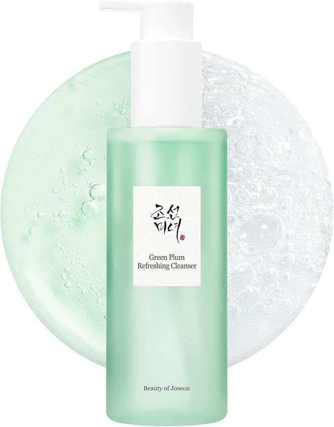 Beauty of Joseon Green Plum Refreshing Cleanser Gel Type Deep Pore Cleansing, Acne Face Wash, Blackhead Remover for All Skin Types, Korean Skincare 200ml, 6.76 fl.oz