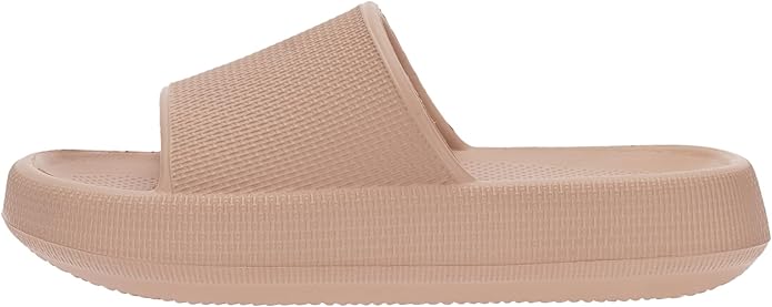 BRONAX Pillow Slippers for Women and Men | House Slides Shower Sandals | Cushioned Thick Sole