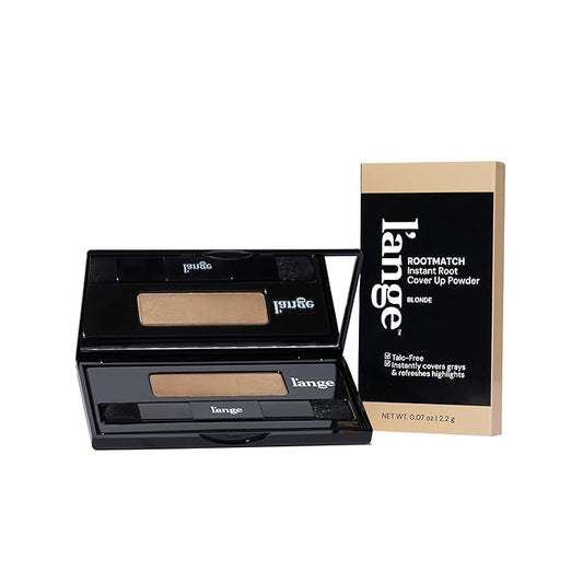 L'ANGE HAIR RootMatch Instant Root Cover Up Powder | Conceals Grays & Sparse Spots | Extends Highlights | Transfer- & Water-Resistant | For All Hair Types (Blonde)