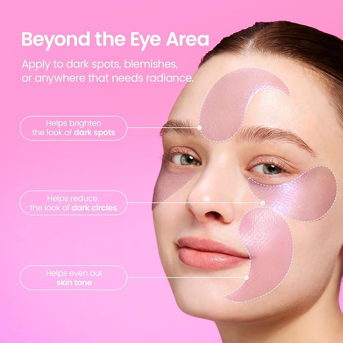 BIODANCE Caviar PDRN Eye Patches, Under Eye Patches for Dark Circles, Puffy Eyes, Deep Nourishing, Depuffing Brightening Eye Masks for Tired Eyes, Valentines Day Gifts for Her (60 Count)