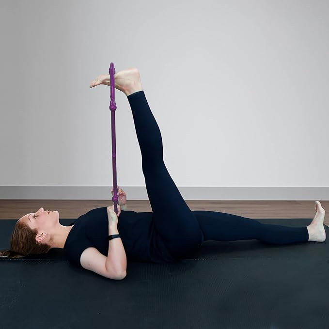 Shrdaepe Massage Trigger Point Cane, Muscle Release Tool Self Massage Hook Cane, Handheld Back, Neck, Shoulder, Leg and Feet Massager Rod, Body Deep Tissue Gifts for Men & Women, Purple