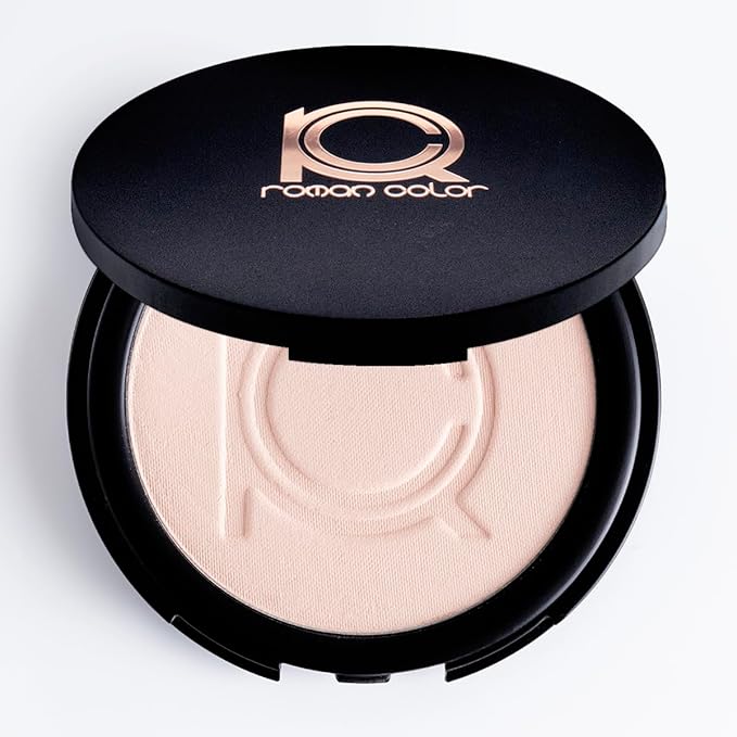 Makeup Beauty Pressed Powder foundation Compact Full Coverage Foundation Skin Care Face Makeup Essentials Contour Palette Setting Powder fit me powder foundation makup 0.49 OZ (Natural, 0.49 OZ)
