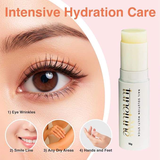 Fermentation Multi Stick | Herbal Fermented Nail Balm | Deep Nourishment & Hydration | Vegan Certified Natural Nail Care | For Dry or Rough Nails | Compact & Travel-Friendly | 10g