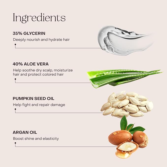 Everist Deep Conditioning Concentrate – 2-in-1 Daily Conditioner & Mask for Dry, Damaged, Frizzy Hair – Glycerin, Aloe Vera, Pumpkin Seed & Baobab Seed Oil – Vegan, Plant-Based, 3.4 fl oz - TIN