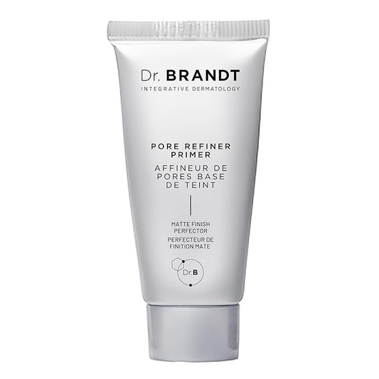 Dr. Brandt Pores No More, Pore Refiner Primer - Instantly Minimizes the Appearance of Pores, Absorbs Oil & Mattifies Shine - 0.5 fl oz