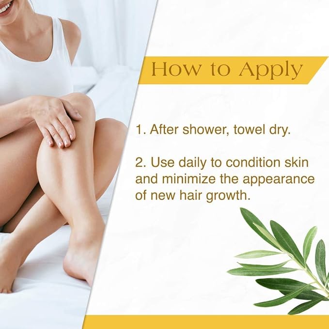 GiGi Post Waxing Treatment, Slow Grow Hair Inhibitor Lotion with Argan Oil, Hair Growth Minimizer for Men and Women, 8 oz, 1 Pack