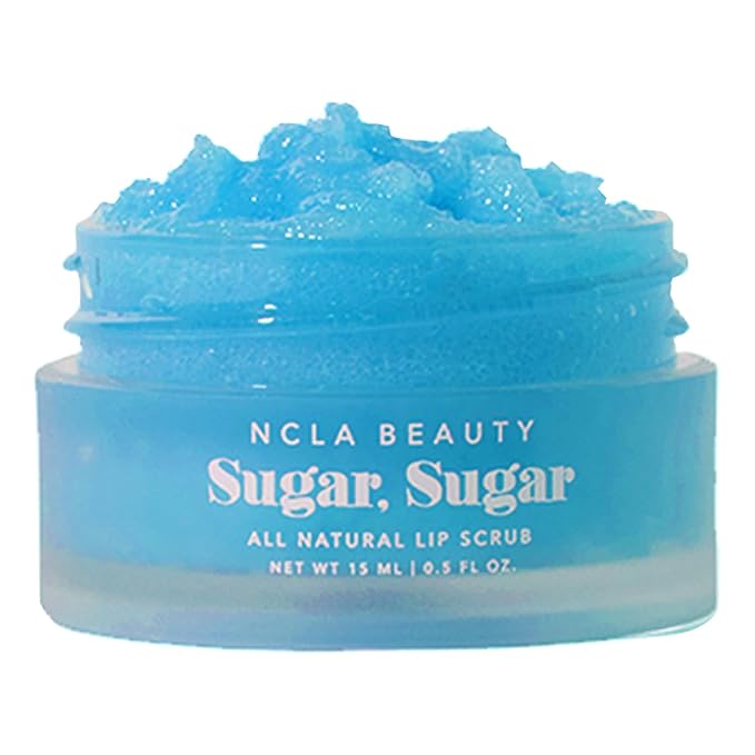 NCLA - Natural Sugar, Sugar Lip Scrub | Vegan, Cruelty-Free, Clean Skincare (Gummy Bear)