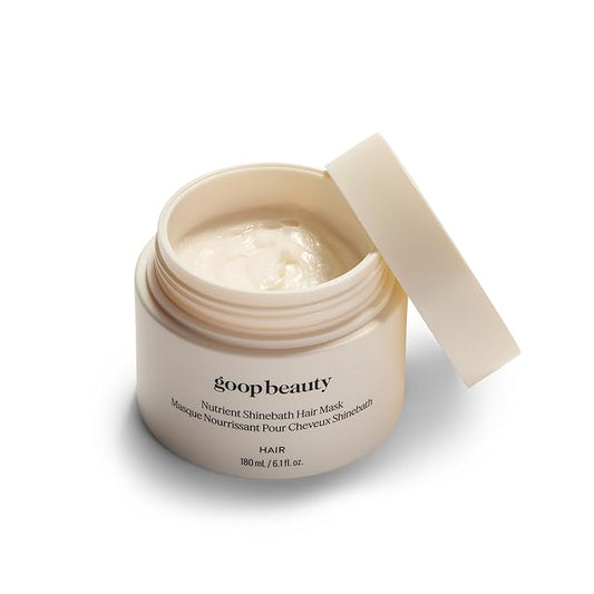 goop Beauty Hair Mask | Conditioner for Dry Hair & Frizz Control | Amino Acids, Beetroot Extract, Coconut and Avocado Oil | Strengthening Treatment to Repair Chemical Damage | Sulfate Free | 6 fl oz