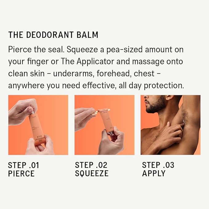 AKT Deodorant Balm 1.7 Fl Oz, Natural Deodorant for Men and Women, Award-Winning, Multi-use, Cream Deo Without Aluminum, Sc.02 After Thunder, Plastic Free, All Genders