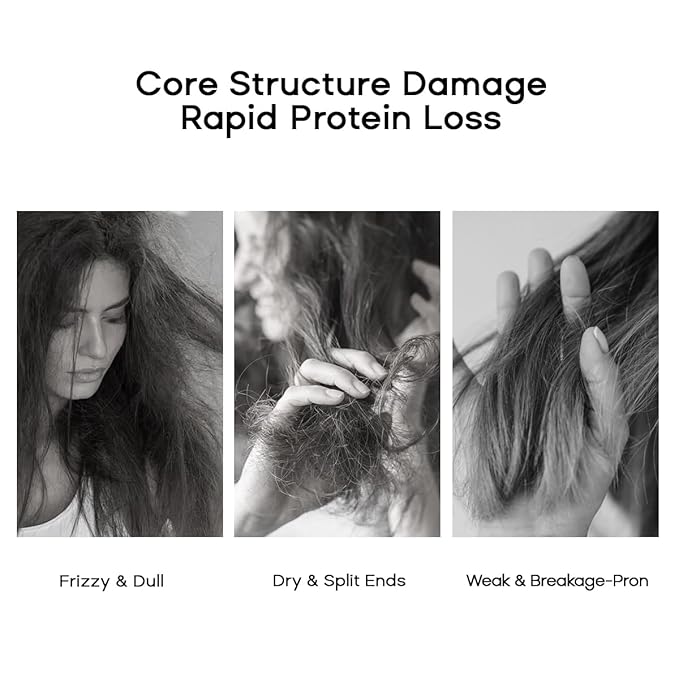 HALOVIDA Hair Mask for Damaged Hair, Silk Mallow Hair Mask Includes Olive Oil & White Truffle - Deep Conditioning Treatment for Permed, Color Treated, Strengthens, Repairs Frizz, 6.8 fl oz