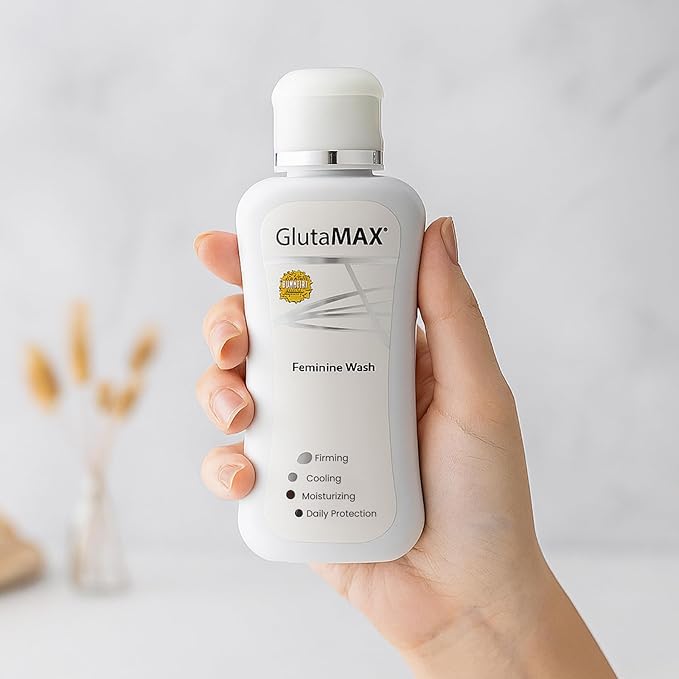 Tone and Firm Feminine Wash, Daily Hygiene with Glutathione Tea Tree and Collagen Intimate Cleanser for Women - 50ml