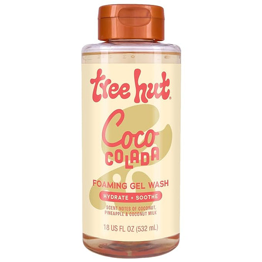 Tree Hut Coco Colada Radiant & Refresh Foaming Gel Wash, 18 oz.