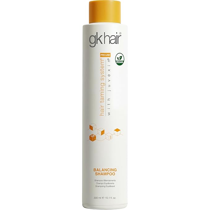 GK HAIR Balancing Shampoo Cleanses and Removes Buildup with Keratin Treatment For Oily Control Flaky Itchy Dry Scalp Thinning nourishing Hair Sulfate Free Women and Men – 10.1 Ounce