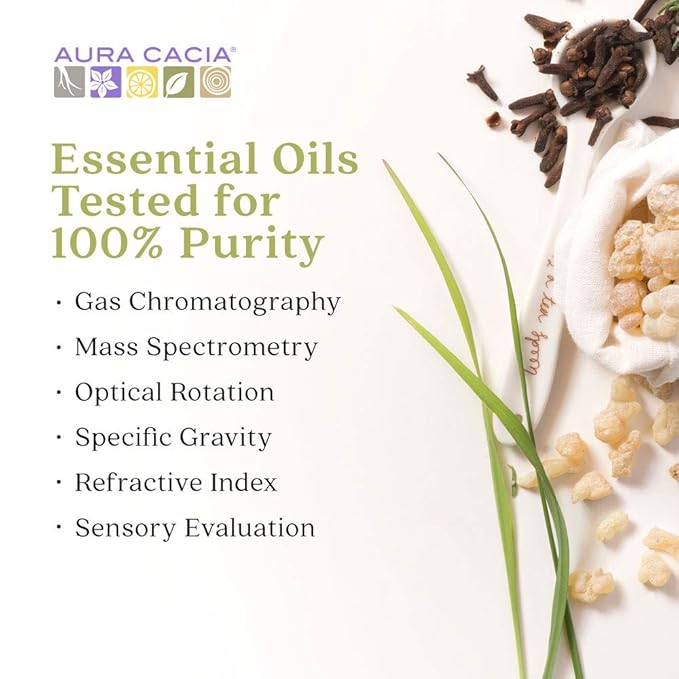 Aura Cacia Essential Oil, Meditative Frankincense, 0.5 Fluid Ounce, Packaging May Vary
