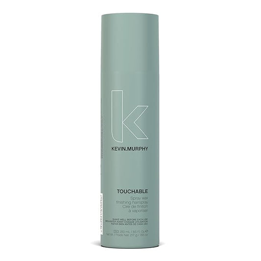 KEVIN.MURPHY TOUCHABLE - Spray Wax Finishing Hair Spray - For All Hair Types - Hair Styling for Texture & Hold - Long Lasting - With Milk Thistle & Carrot Seed Oil - 250 mL / 8.4 fl oz