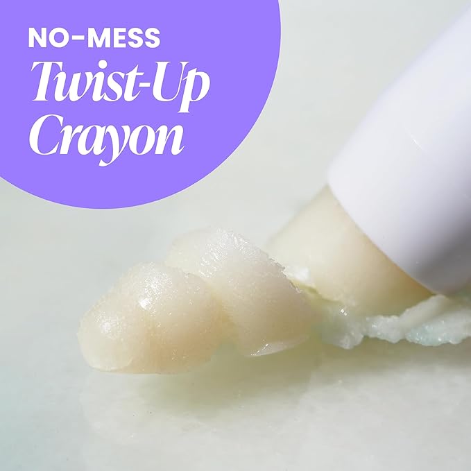 Wonderskin 3-in-1 Lip Scrub Exfoliator & Moisturizer, Lip Exfoliator Scrub, Hydrating Balm for Soft, Nourished, Flake-Free Lips with One-Step Prep, 0.10oz