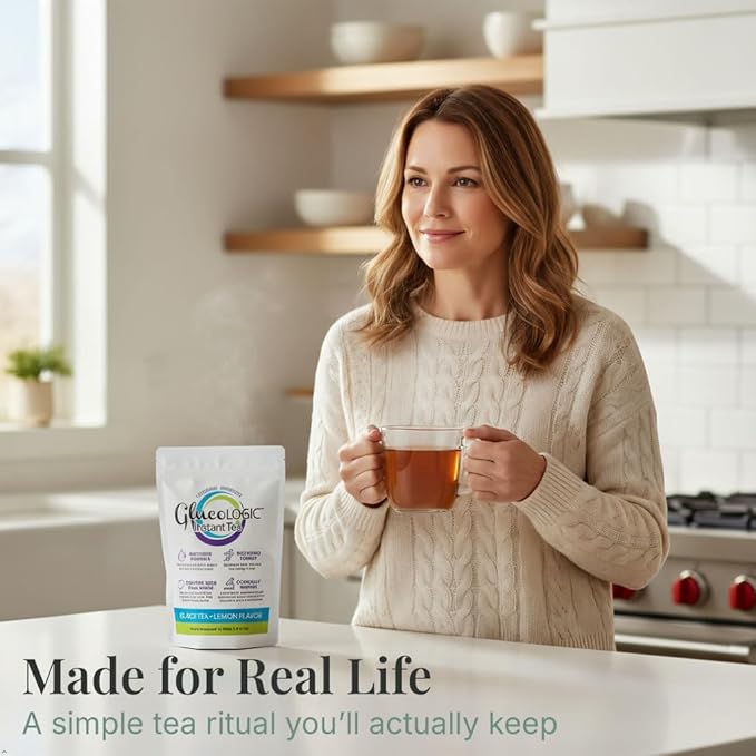 LifeSense GlucoLogic Functional Tea – Post-Meal Glycemic Spike Support | White Mulberry Leaf Premium Tea Blend | Smart Carb-Blocker, Reduce Hunger & Cravings, Keto-Friendly (90 grams/30 servings)