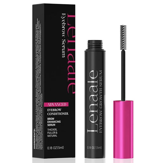 Eyebrow Growth Serum Advanced Eyebrow Serum for Women Eye Brow Serum for Growth Thicker, Fuller, Naturally Beautiful Brows - 5mL