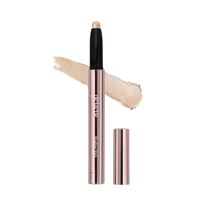 Girlactik Shadow Stick – Long-Wearing Cream Eyeshadow Stick, Blendable & Smudge-Resistant Eye Makeup – Vegan, Cruelty-Free, Easy One-Swipe Application (Golda)