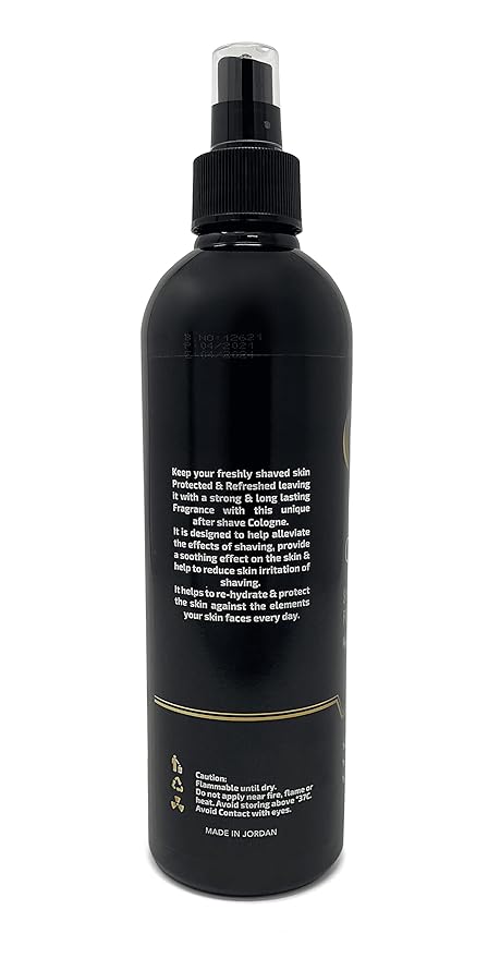 OMWAH Men’s After Shave Cologne For Men – Soothing Post Shave for All Skin Types, Large 16.9 oz Bottle, Non-Greasy Mens Cologne, Hydrating & Reduces Skin harshness, Long Lasting Freshness