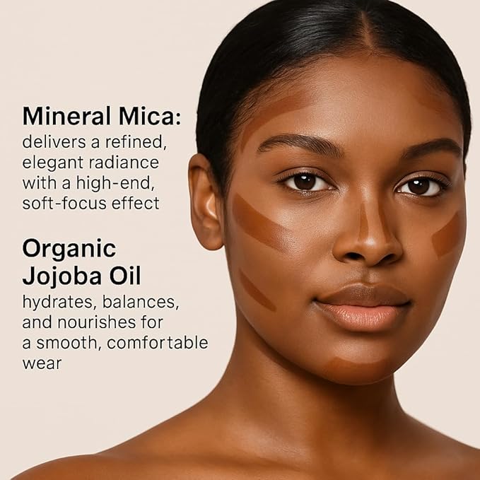 Cinnabar Contour Stick & Bronzer Powder – Matte, Buildable, Long-Wear Bronzing,Contour Stick Powder, Smooth Seamless Blend,HIGH COSMETIC AGENCY(Bronzer Cinnabar)