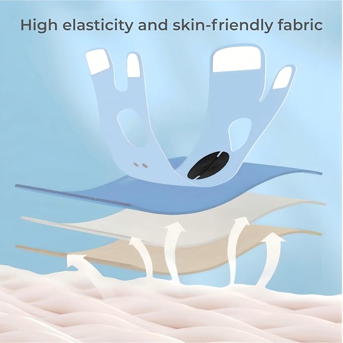 Face Lifting & Double Chin Reduction: 6 Mode 9 Level V-Shape Face Lifting Device for Anti-Aging