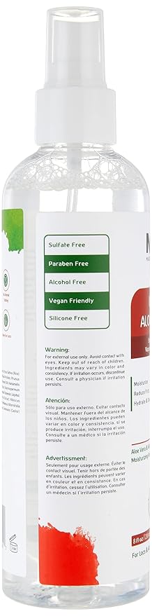 Made For Locs Vegan Aloe Refresher Spray | Hydrating Moisturizer for Locs & Dreadlocks, Natural Hair Care | Nourishing Locs Spray with Aloe Vera, 8 oz (Pack of 2)