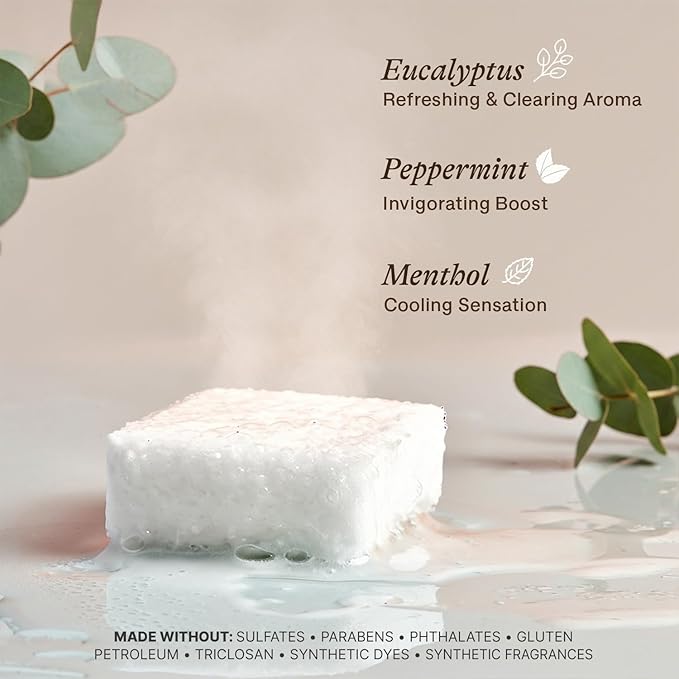 Shower Steamers Aromatherapy - USA Made with Natural Ingredients & Eucalyptus Essential Oil, Valentines Day Gifts for Her & Him, Large Shower Bombs, Relaxation Spa & Self Care Gifts for Women & Men