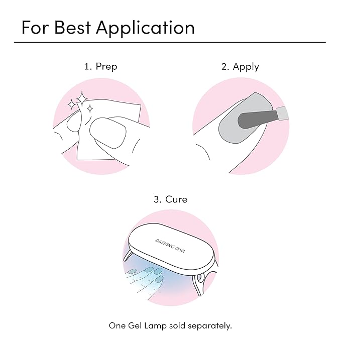 Dashing Diva One Gel Color Duo - Whites - Frost & Marshmallow - 3-in-1 Base Coat, Nail Color & Top Coat - Gel Nail Polish Set - Contains 2 Colors