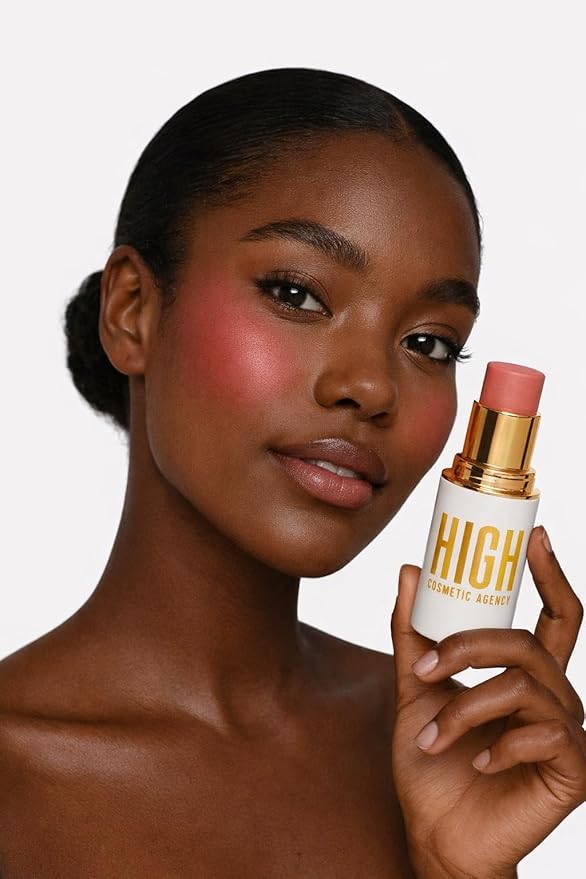 Contour Sticks Makeup,For Ivory Glow/Fair Skin, Creamy, Blendable, Natural Finish,For Fair/Ivory Skin, Seamless Blend, Long-Wear High Cosmetic Agency (Fresia Blush)