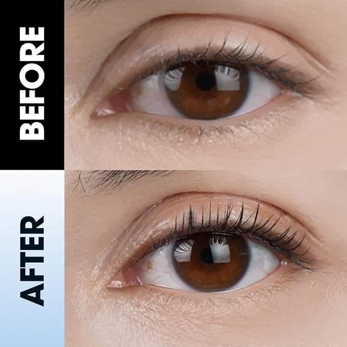 AirFixing Mascara – Smudge-Resistant Tubing Formula | 0.5mm Precision Brush | Patented Air-Sealed Container to Reduce Drying | Easy Warm-Water Removal | 8.5g | Made in Korea (Black) (Black)