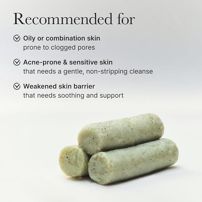 ARENCIA Salicylic Acid, Green Tea + LHA Deep Pore Rice Cake Cleanser – Deep Pore Cleansing, Acne Face Wash, Blackhead Remover, 5.07 fl oz