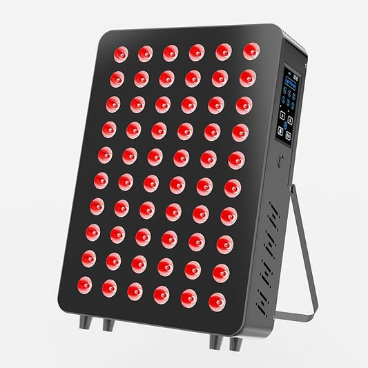 Red Light Therapy Panel for Face and Body -Near Infrared Red Light Device with Timer, RC, Dual Chip for Improve Sleep, Skin Health, Pain Relief -Upgraded Version in 2026