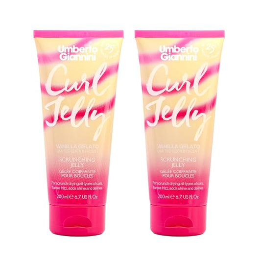 Umberto Giannini Curl Jelly Limited Edition Vanilla Scent Curl Gel for Curls, Coils & Waves