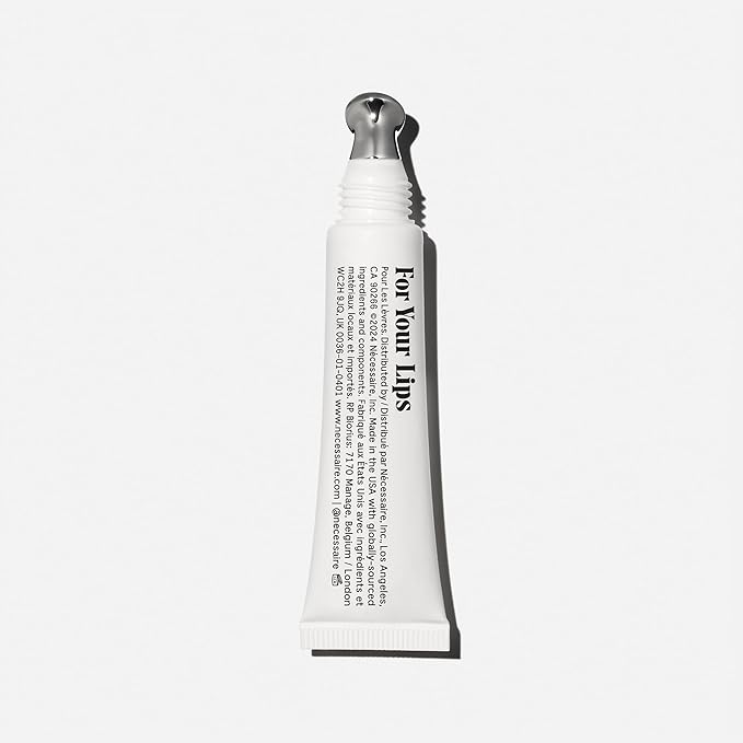 Nécessaire The Lip Balm | Hydrating Hyaluronic Acid Lip Balm for Women and Men, Mint Oil with Niacinamide + Essential Ceramides. Non-Comedogenic Lip Balm for Dry Lips – 15 ml / 0.5 fl oz