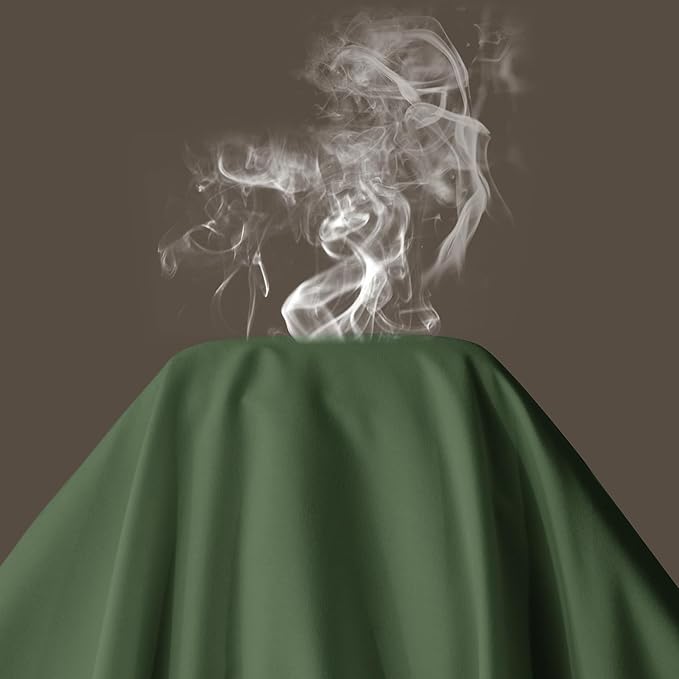 Maple&Stone King Flat Sheet 6 Pack,Premium Soft & Breathable,Brushed Microfiber Fabric,Anti-Shrinkage & Non-Fading,Bulk Flat Sheets Only King Size (Olive Green)