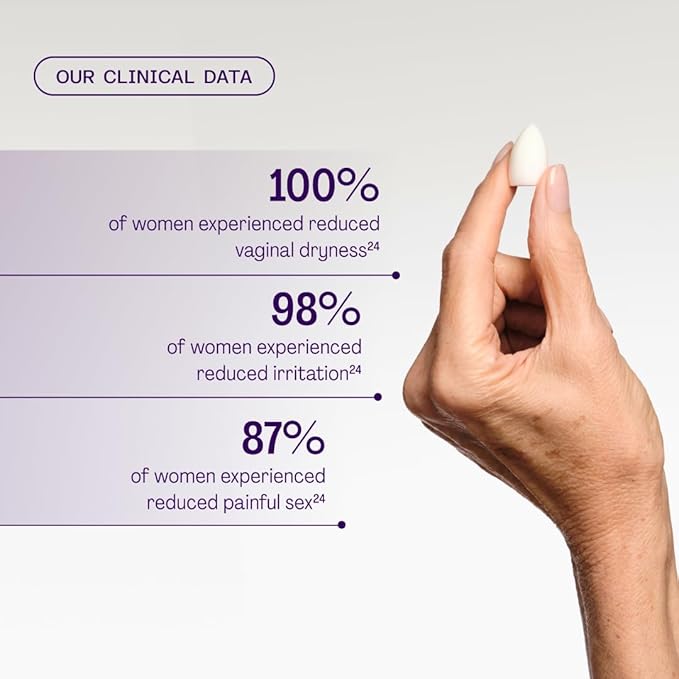 Revaree Plus by Bonafide. Vaginal Moisturizer with 10mg Hyaluronic Acid & Soothing Sweet Almond Oil. — 1-Month Supply (10 Inserts)