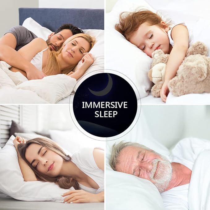 Mulberry Silk Pillow Cases King Size, Silk Pillowcase for Hair and Skin, Both Sides Natural Silk Satin Pillowcase for Sleeping Women with Zipper, Gifts for Women Men, Mood Indigo